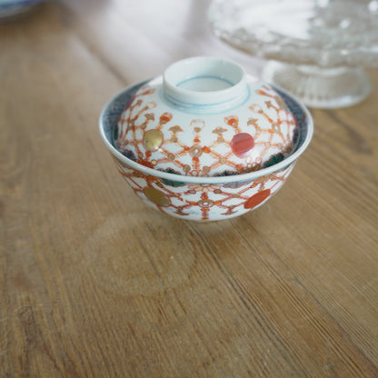 瓔珞門蓋付茶碗 - Kotto Shop