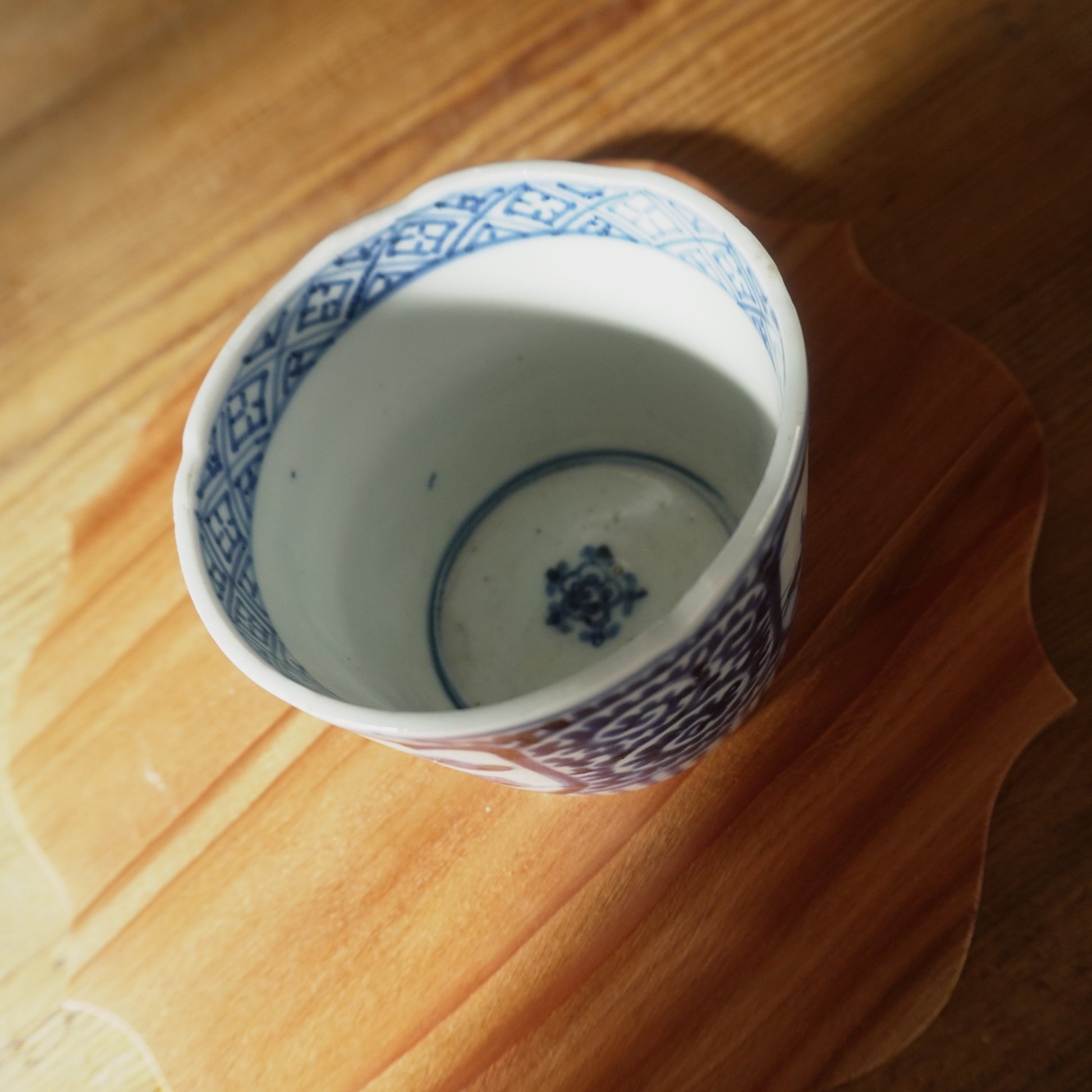 蛸唐草の巡るそば猪口 - Kotto Shop