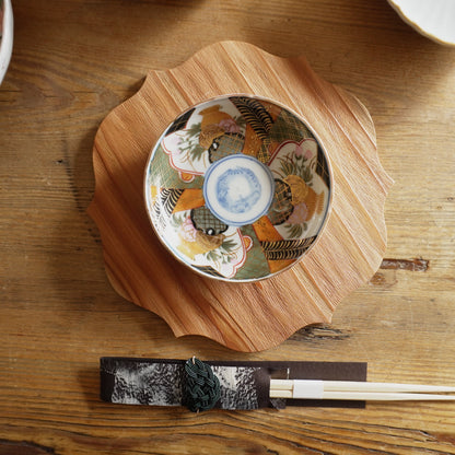 モダンな色彩の大正小皿 - Kotto Shop