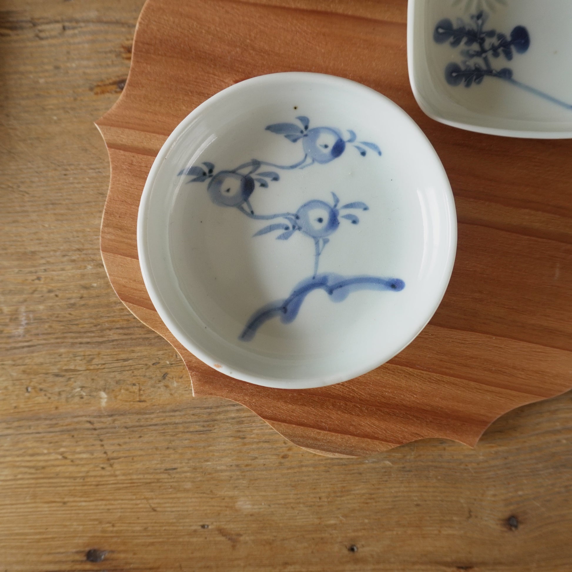 染付古伊万里橘図小皿 - Kotto Shop