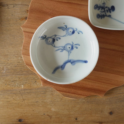 染付古伊万里橘図小皿 - Kotto Shop