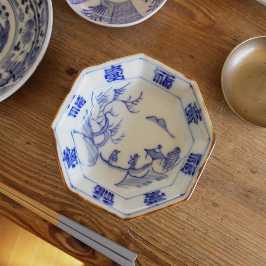 食卓にリズムを与える八角皿 - Kotto Shop