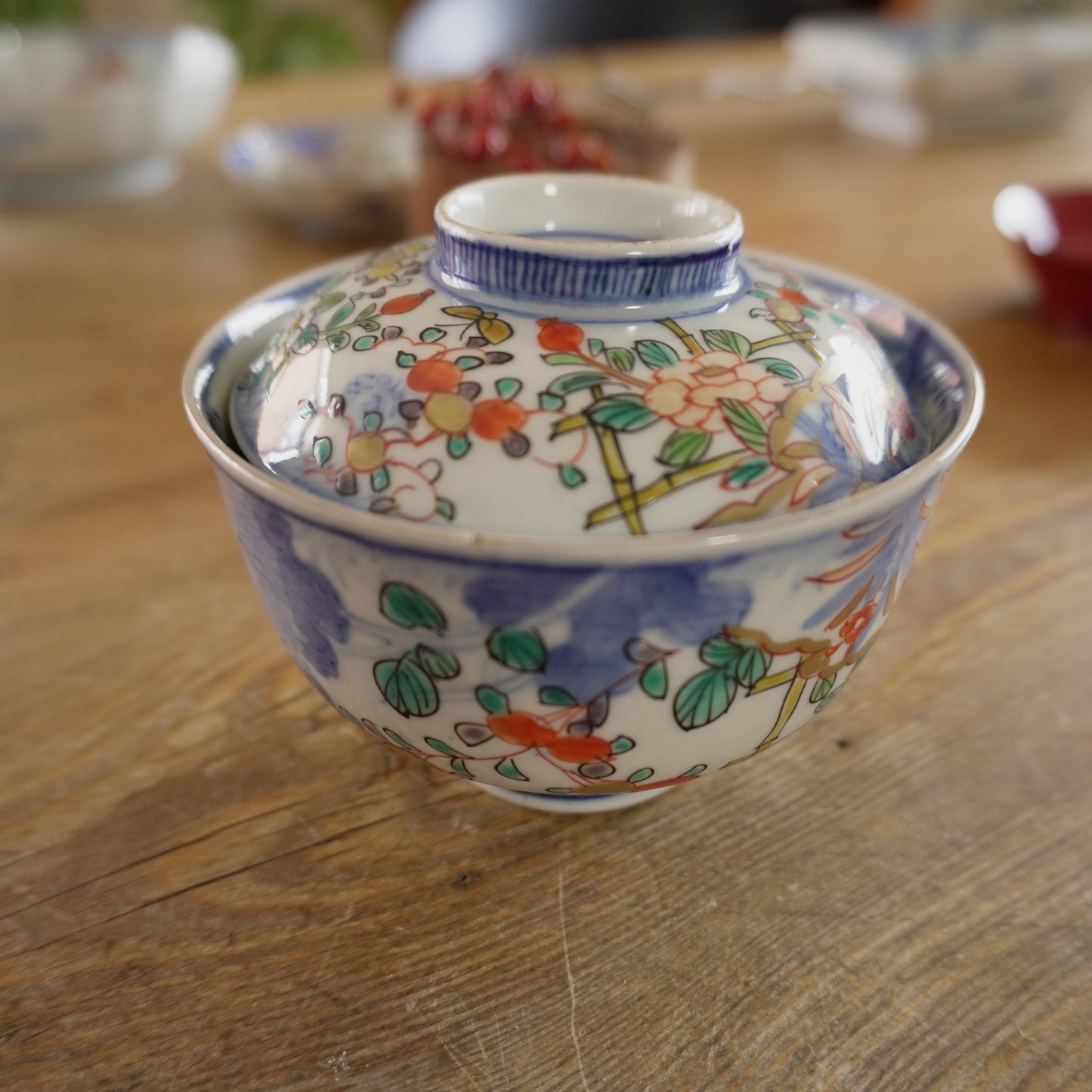 【お茶碗】花に蝶が舞う余白の美しい器 - Kotto Shop