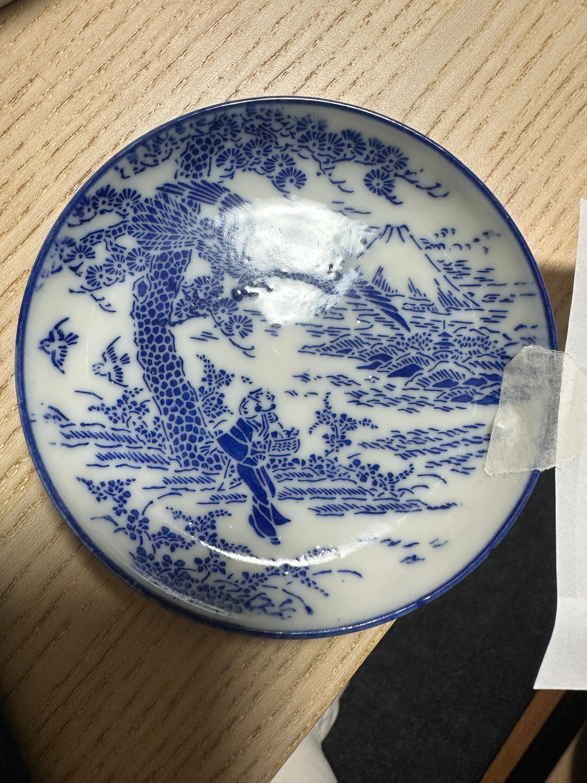富士の風景小皿 - Kotto Shop