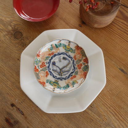 可憐な色合いの古伊万里金彩小皿 - Kotto Shop