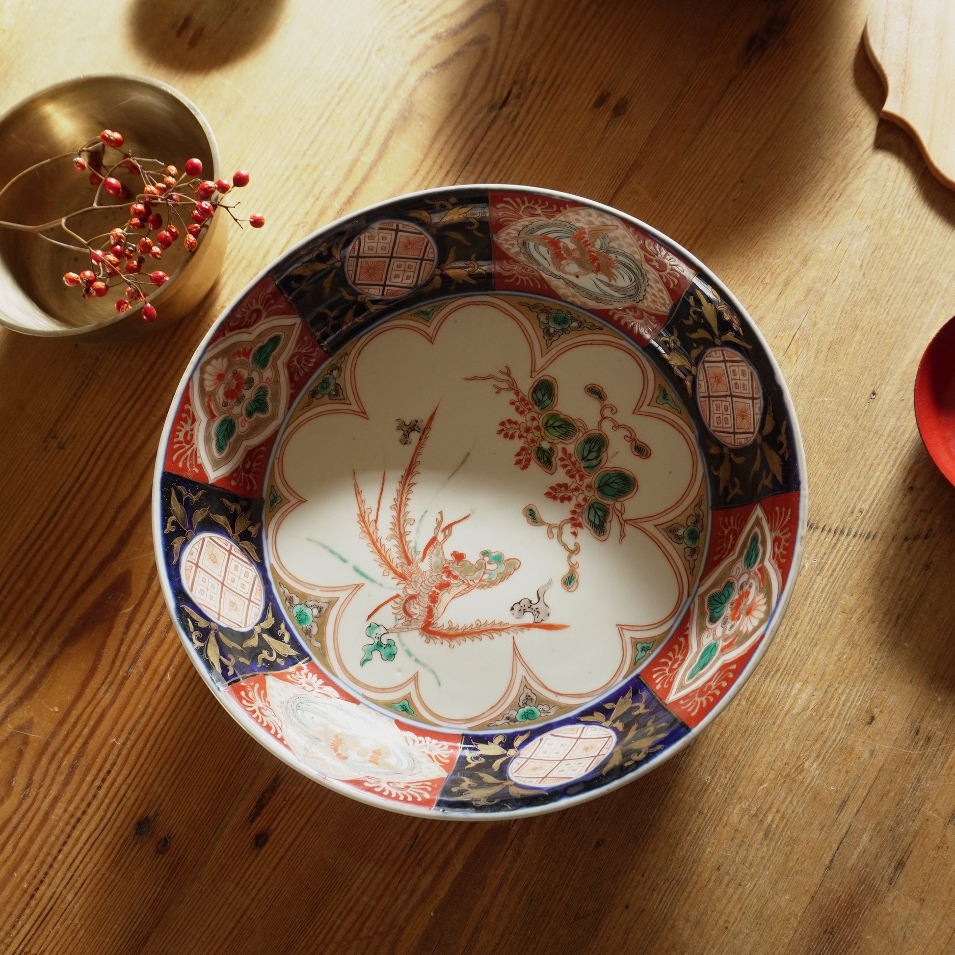 鳳凰が美しく舞う浅大鉢 - Kotto Shop