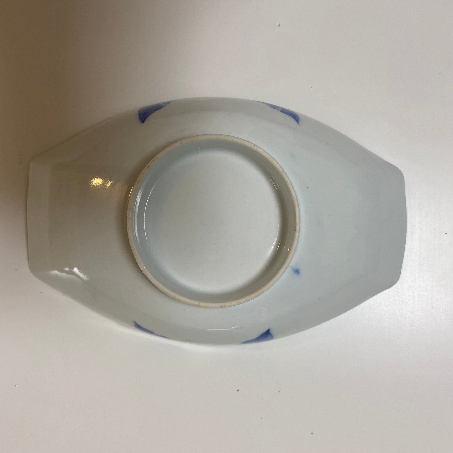 北欧ブルーな変形皿 - Kotto Shop