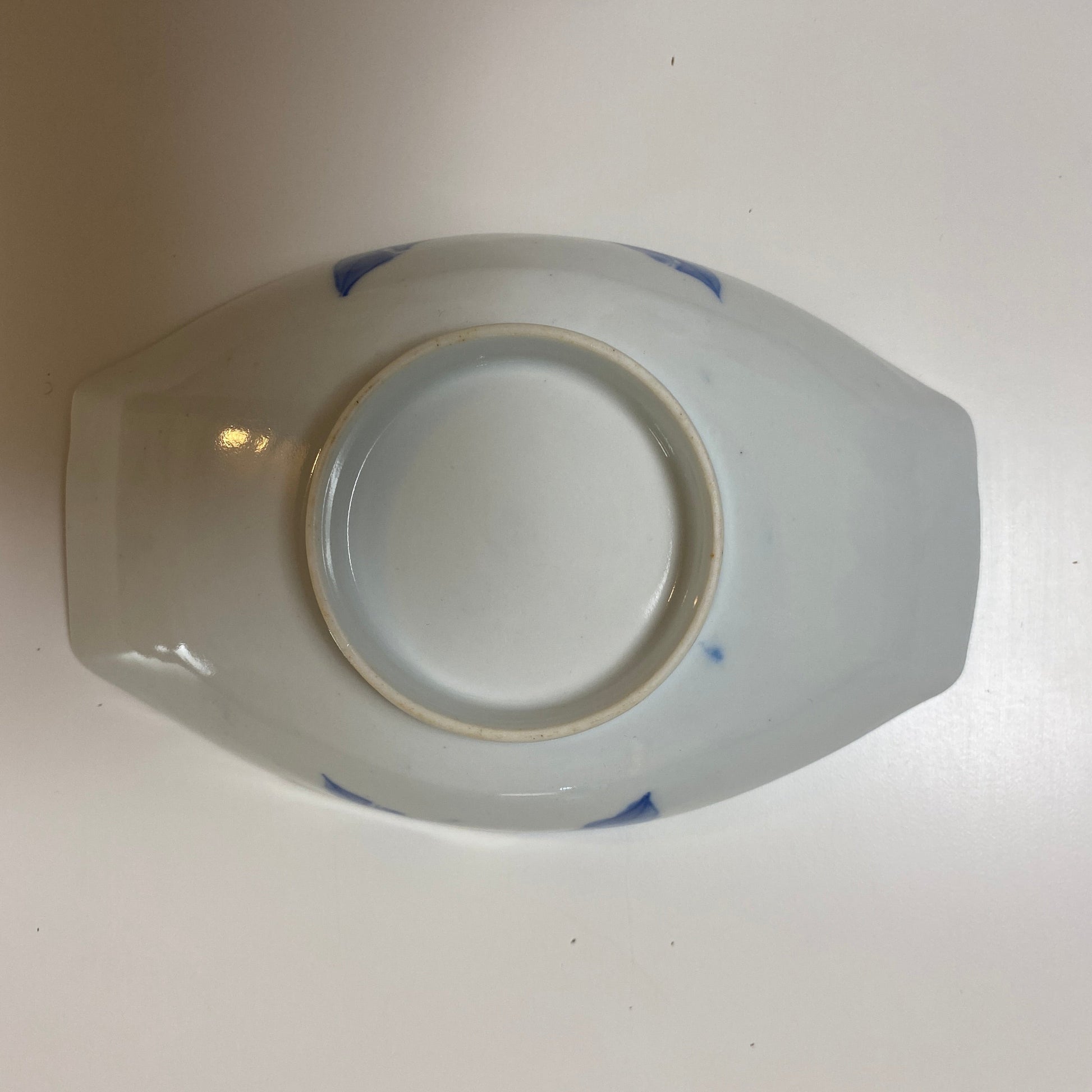 北欧ブルーな変形皿 - Kotto Shop