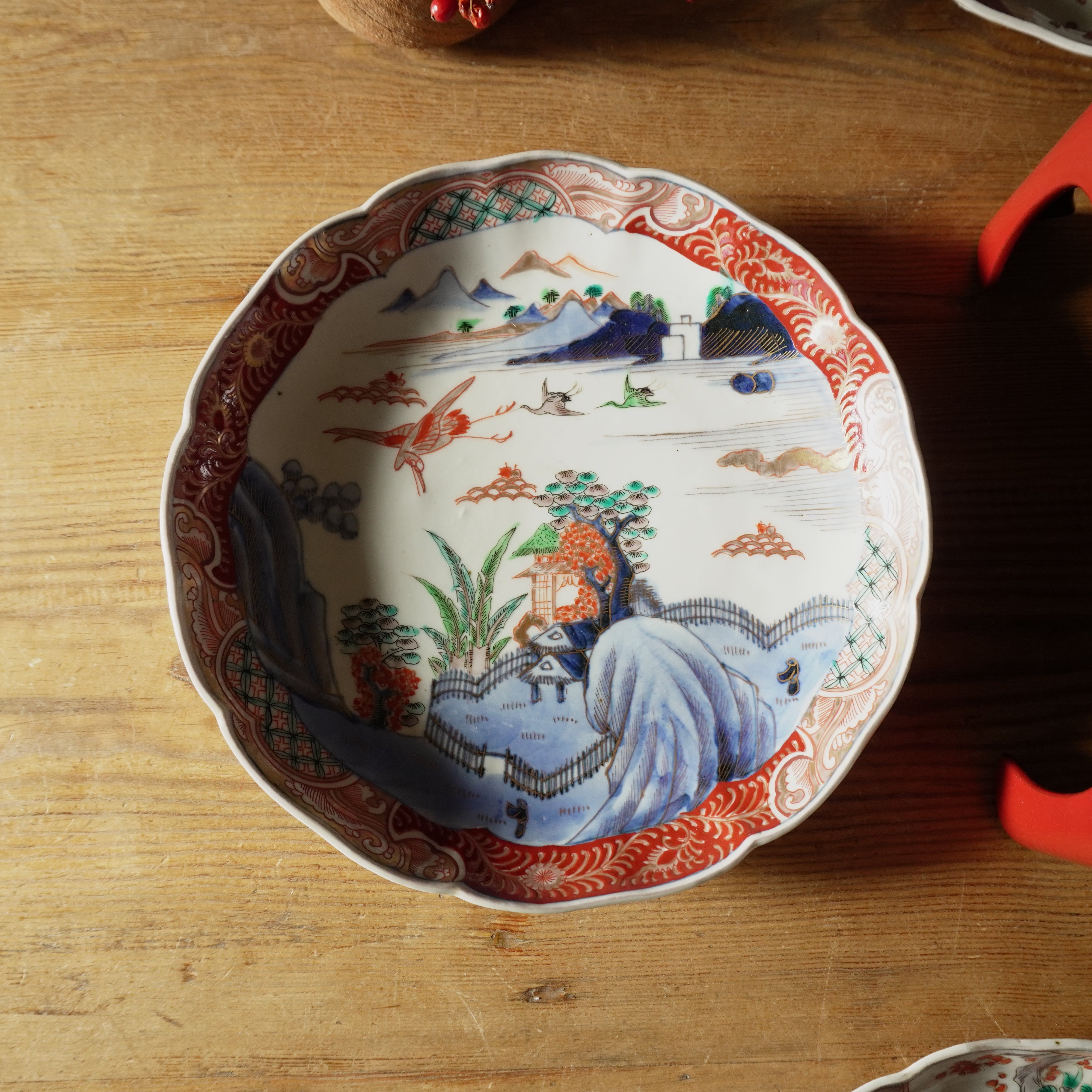 【ヘタウマ】金魚【古伊万里】大皿【色絵】 ヘタウマ】金魚【古伊万里】大皿【色絵】 Yahoo!オークション -「古