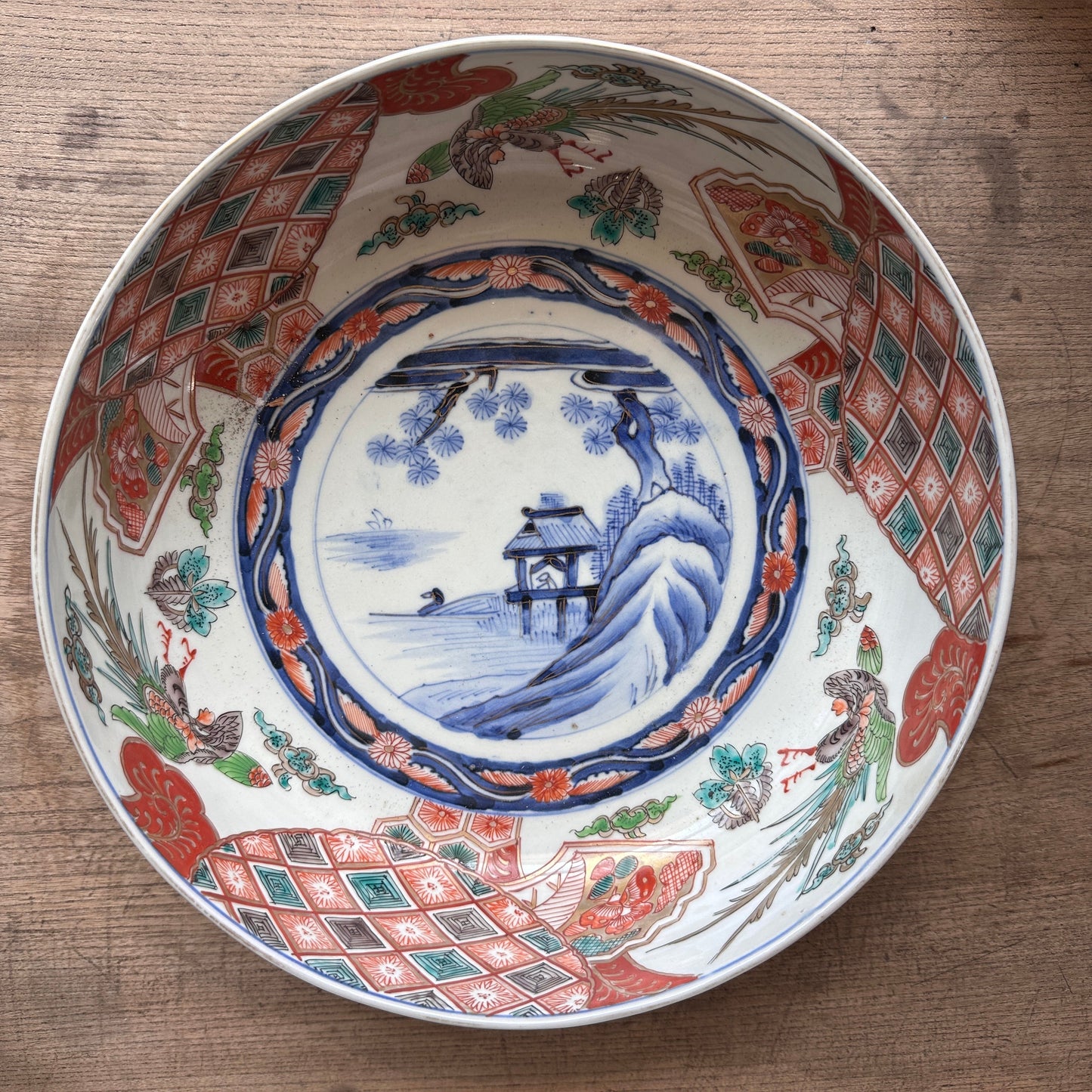 柔らかな色味の鳳凰鉢 - Kotto Shop