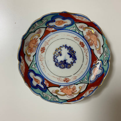 洋風な華を添えるグリーン小皿 - Kotto Shop