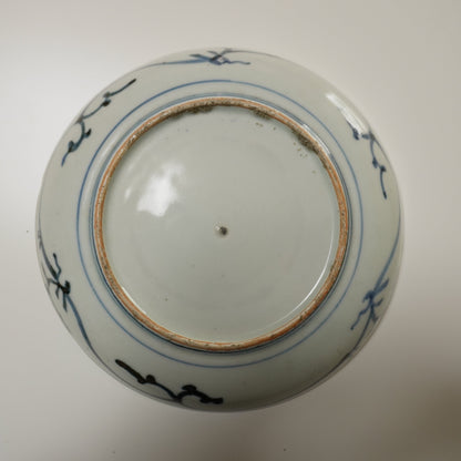 竹林に遊ぶ染付中皿 - Kotto Shop