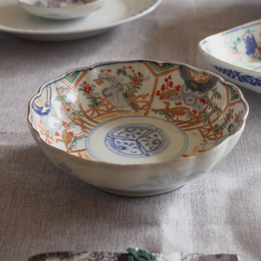 美しい金彩使いのなます皿 - Kotto Shop