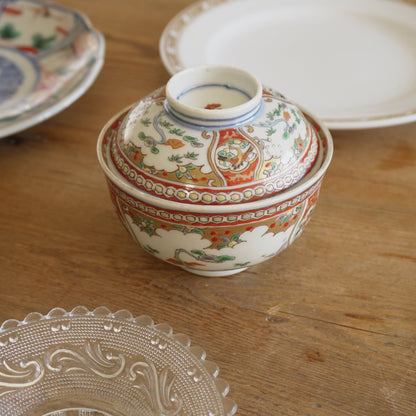 余白の可愛らしいオリエンタルお茶碗 - Kotto Shop