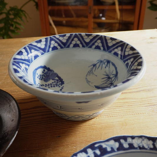 染付松竹梅八寸 - Kotto Shop