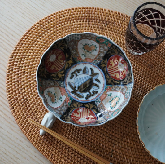 華やぎを添える、古伊万里金彩なます皿 - Kotto Shop