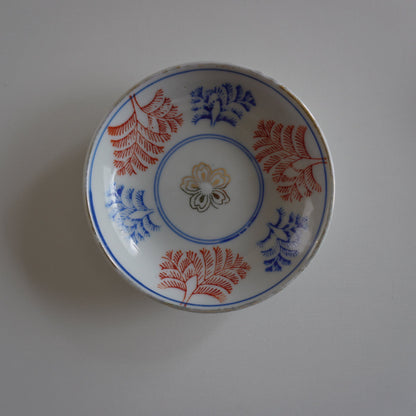 レトロで可愛い色絵印判小皿 - Kotto Shop