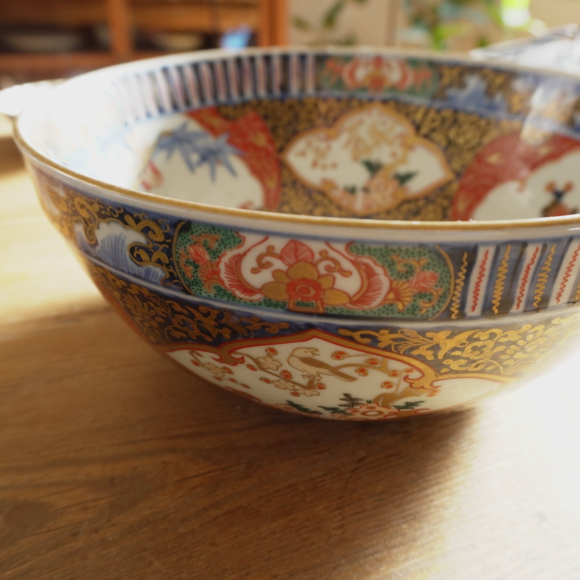 松竹梅の金彩色絵鉢 - Kotto Shop