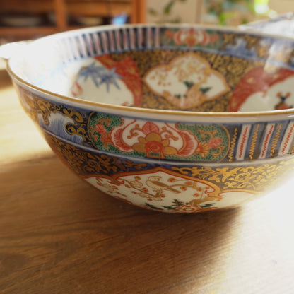 松竹梅の金彩色絵鉢 - Kotto Shop