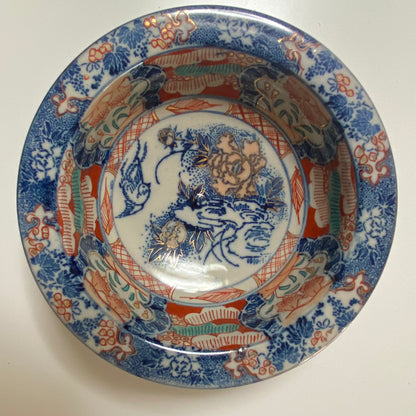 カジュアルに華やぐ牡丹に鳥図の鉢 - Kotto Shop