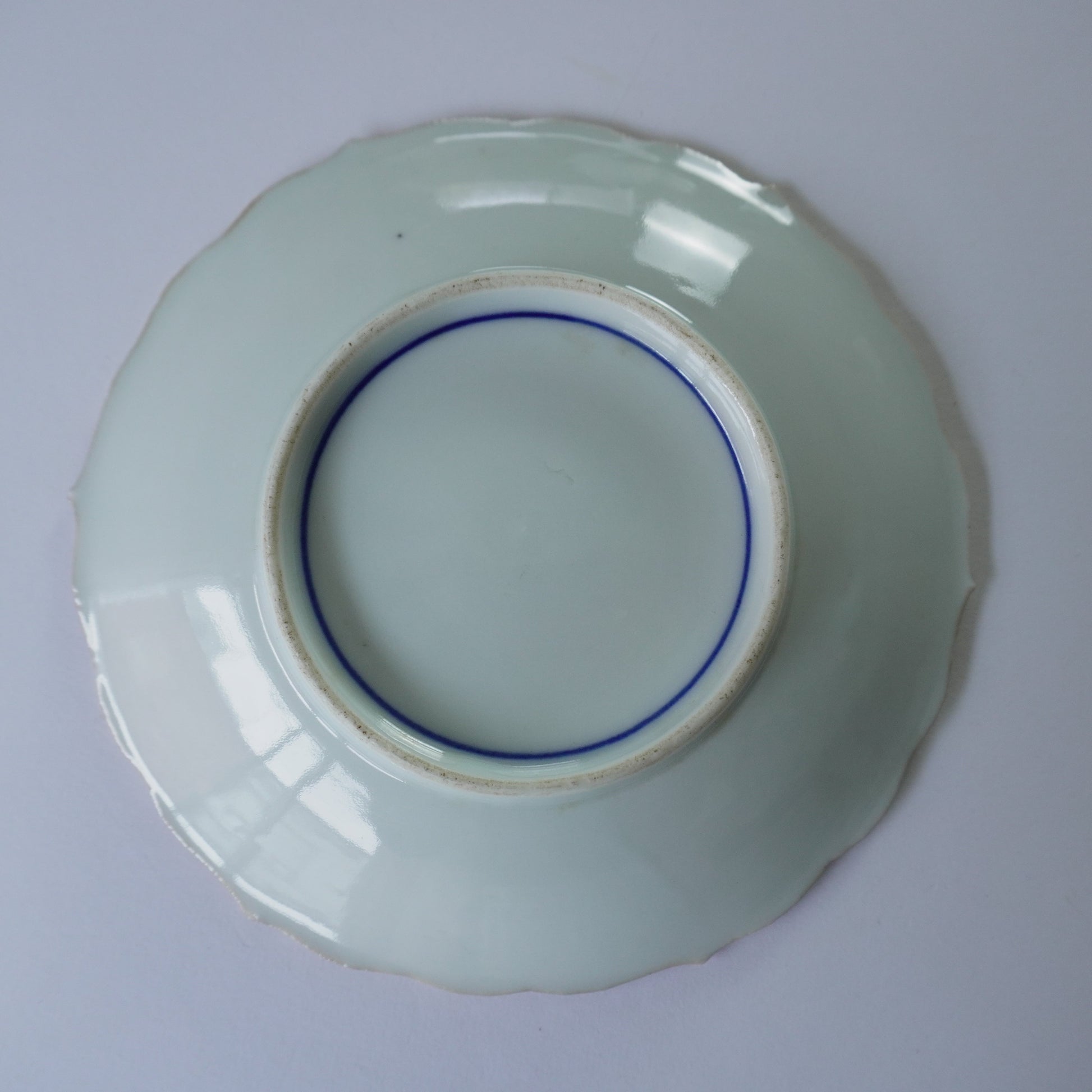 白磁陽刻中皿 - Kotto Shop