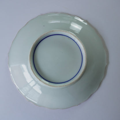 白磁陽刻中皿 - Kotto Shop