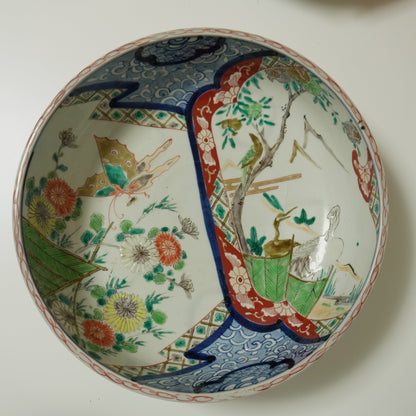 美しい表情の色絵鉢 - Kotto Shop